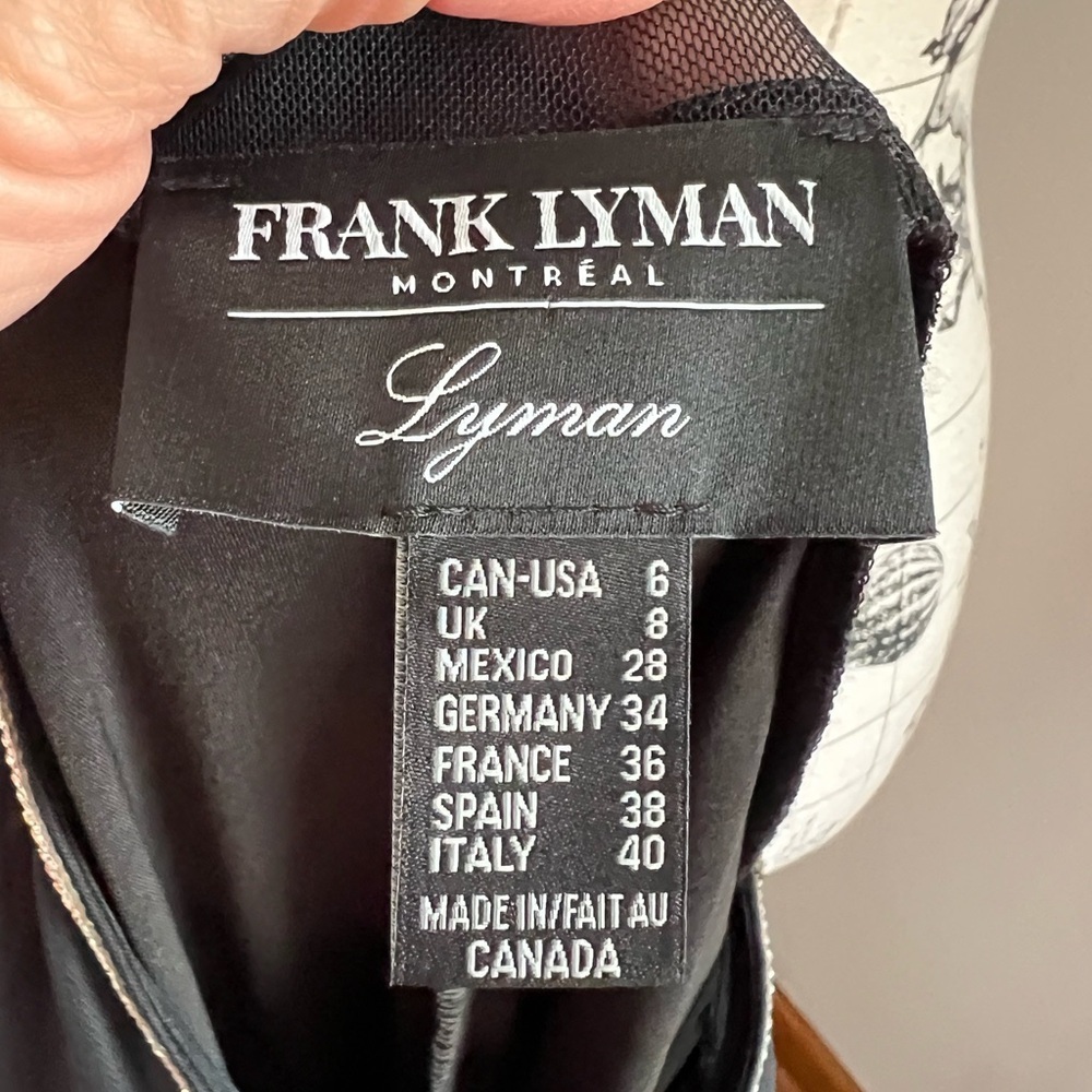 Frank Lyman Sleeveless Dress With Crystal Details - Picture 8 of 9